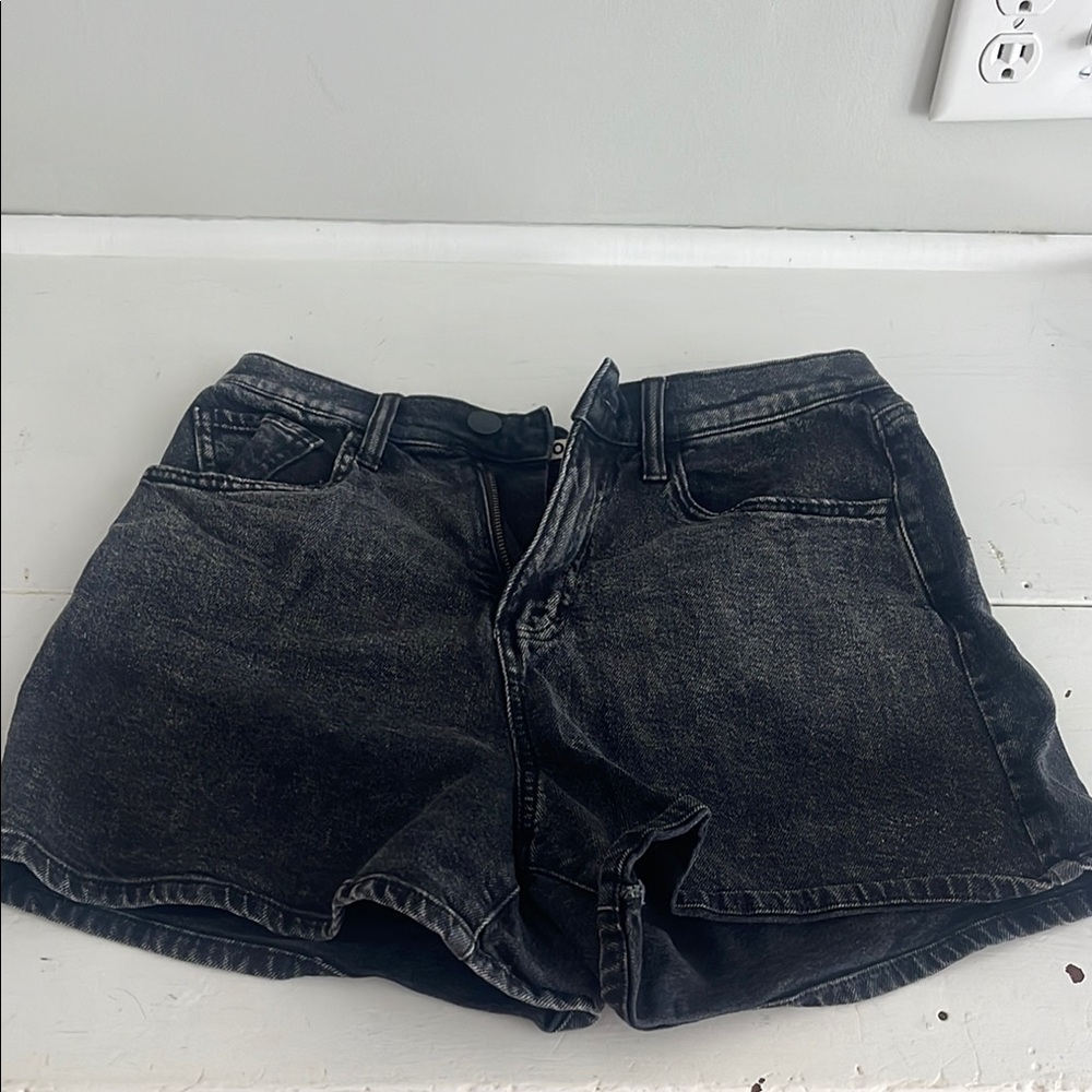 SO Black Jean Shorts Casual Style